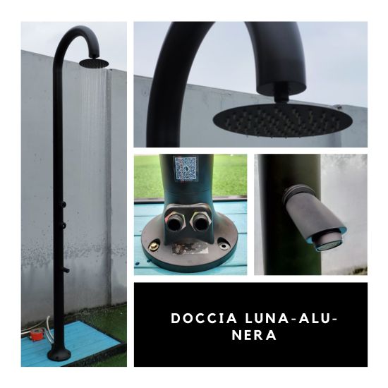 SINED  Black Aluminum Outdoor Shower is a product on offer at the best price