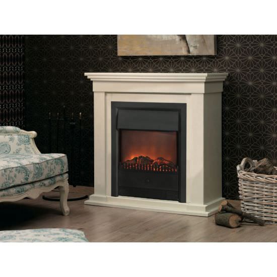 Xaralyn  Fireplace Mantel Calgary White Mdf Wood   um produto em oferta ao melhor preo online