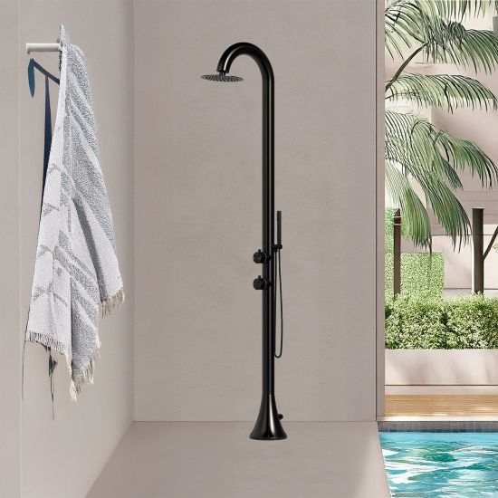 SINED  Black Nautical Stainless Steel Shower is a product on offer at the best price