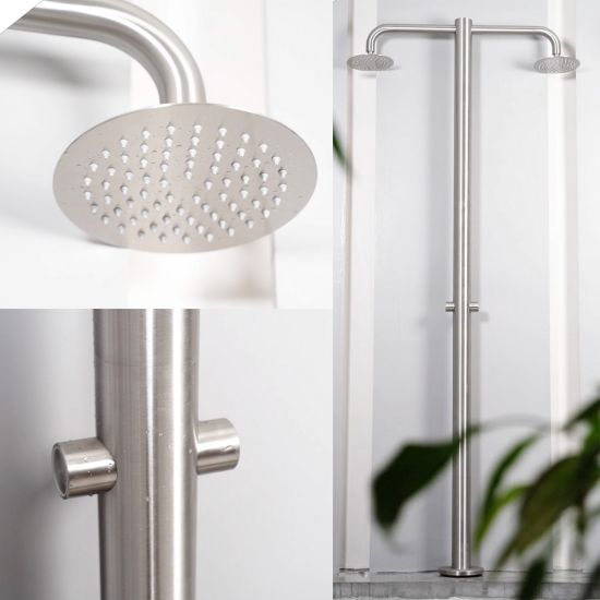 SINED  Outdoor Shower With Two Shower Heads is a product on offer at the best price