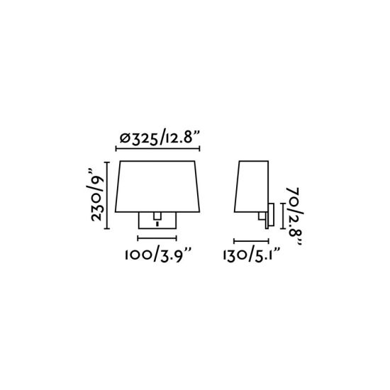 FARO  Applique Da Parete Con Interruttore Mpc  un prodotto in offerta al miglior prezzo online