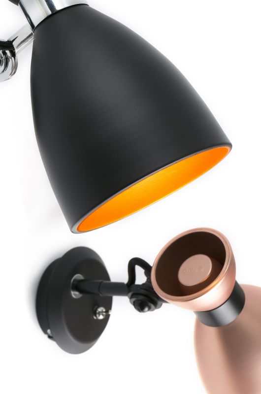 FARO  Retro Copper Wall Lamp 1 x E14 20w is a product on offer at the best price