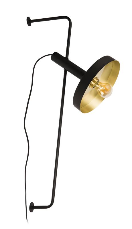 FARO  Lampada In Alluminio Colore Nero e Oro  un prodotto in offerta al miglior prezzo online