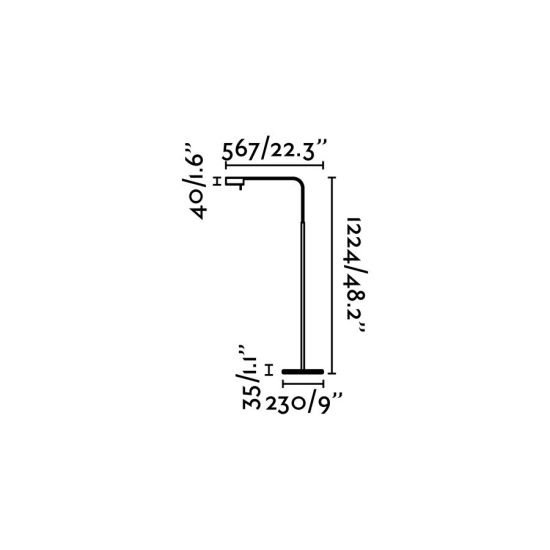 FARO  Lampada Da Pavimento Led Cromata 6w  un prodotto in offerta al miglior prezzo online