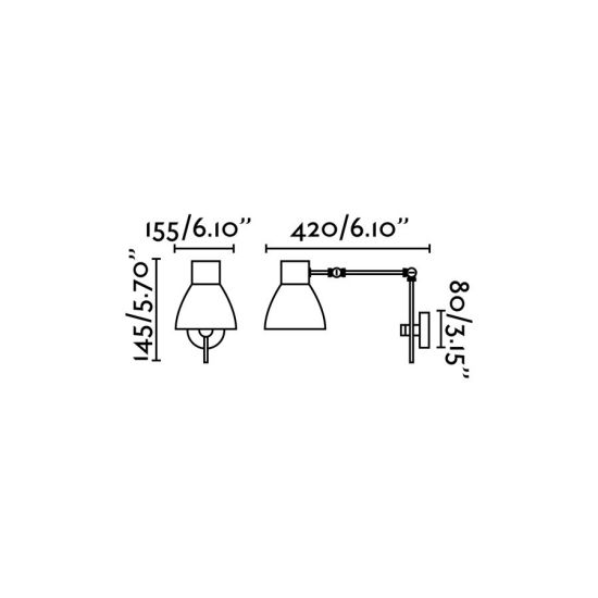 FARO  Applique Da Parete Snodabile Nera Celia  un prodotto in offerta al miglior prezzo online