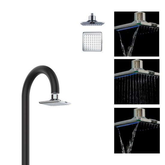SINED  Aluminum Led Outdoor Shower Black is a product on offer at the best price