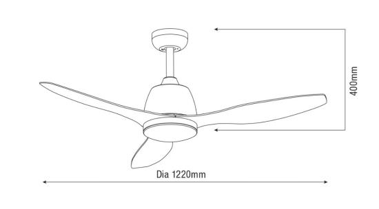 MARTEC  Ventilador blanco con luz LED es un producto que se ofrecen al mejor precio