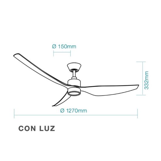 MARTEC  Genova nero DC 1270mm WIFI 16w CCT LED è un prodotto in offerta al miglior prezzo online