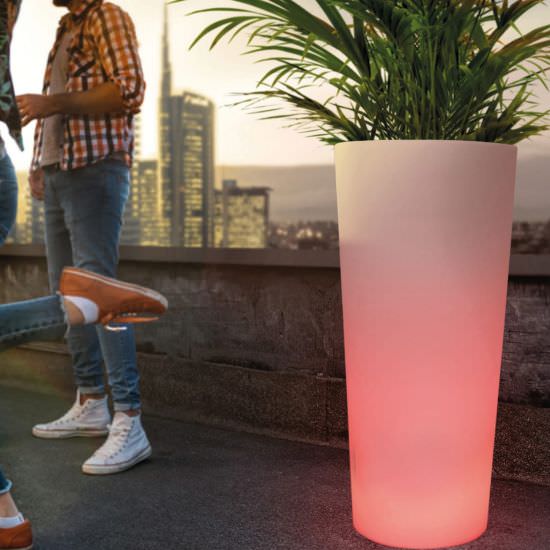 SINED  Vaso Luminoso In Polietilene Tondo  un prodotto in offerta al miglior prezzo online