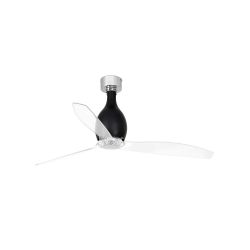 Ventilatore Nero Con Telecomando