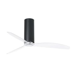 FARO  Black fan with transparent blades is a product on offer at the best price