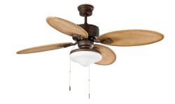 FARO  Ventilateur De Plafond Lombok Marron est un produit offert au meilleur prix