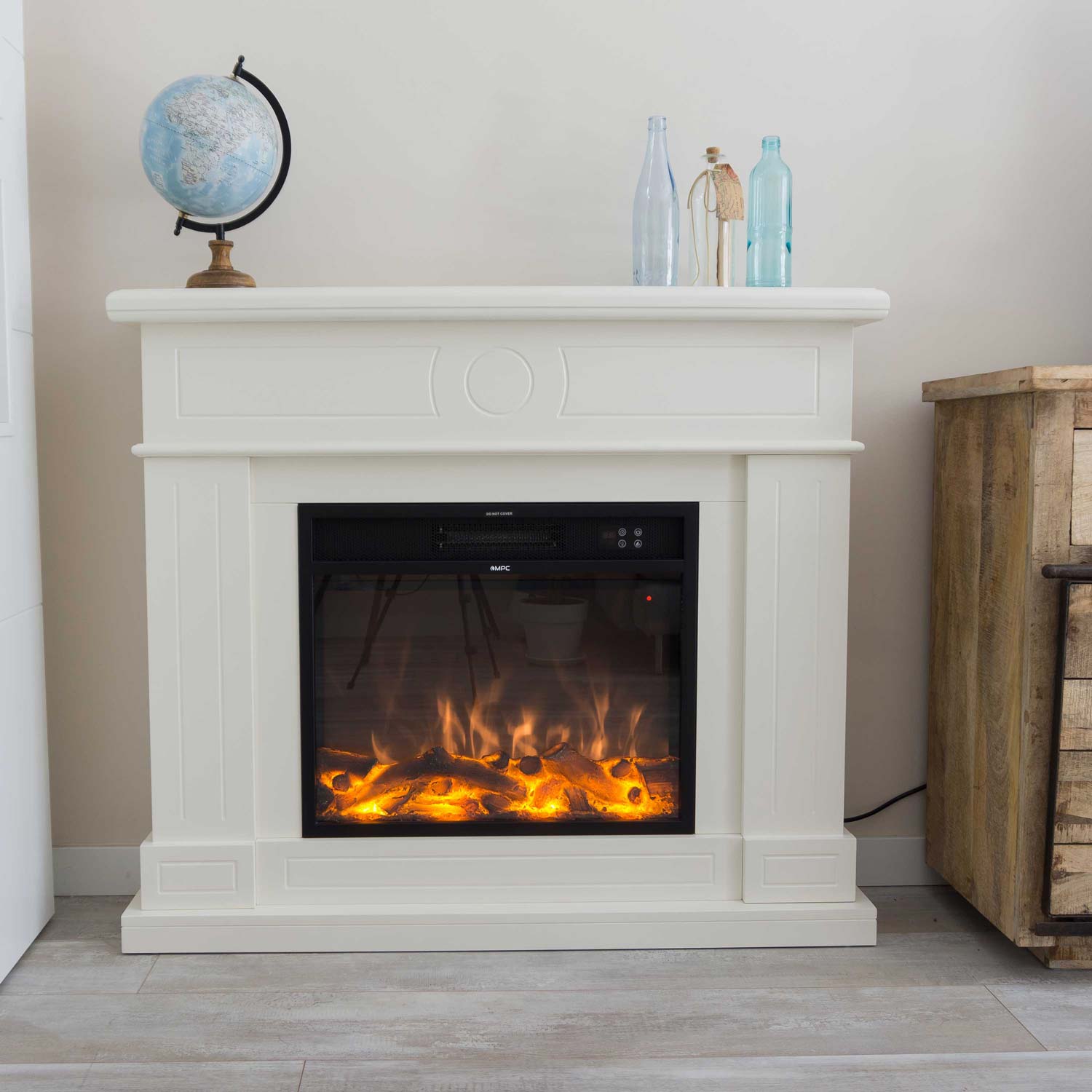 Lipari Electric Fireplace