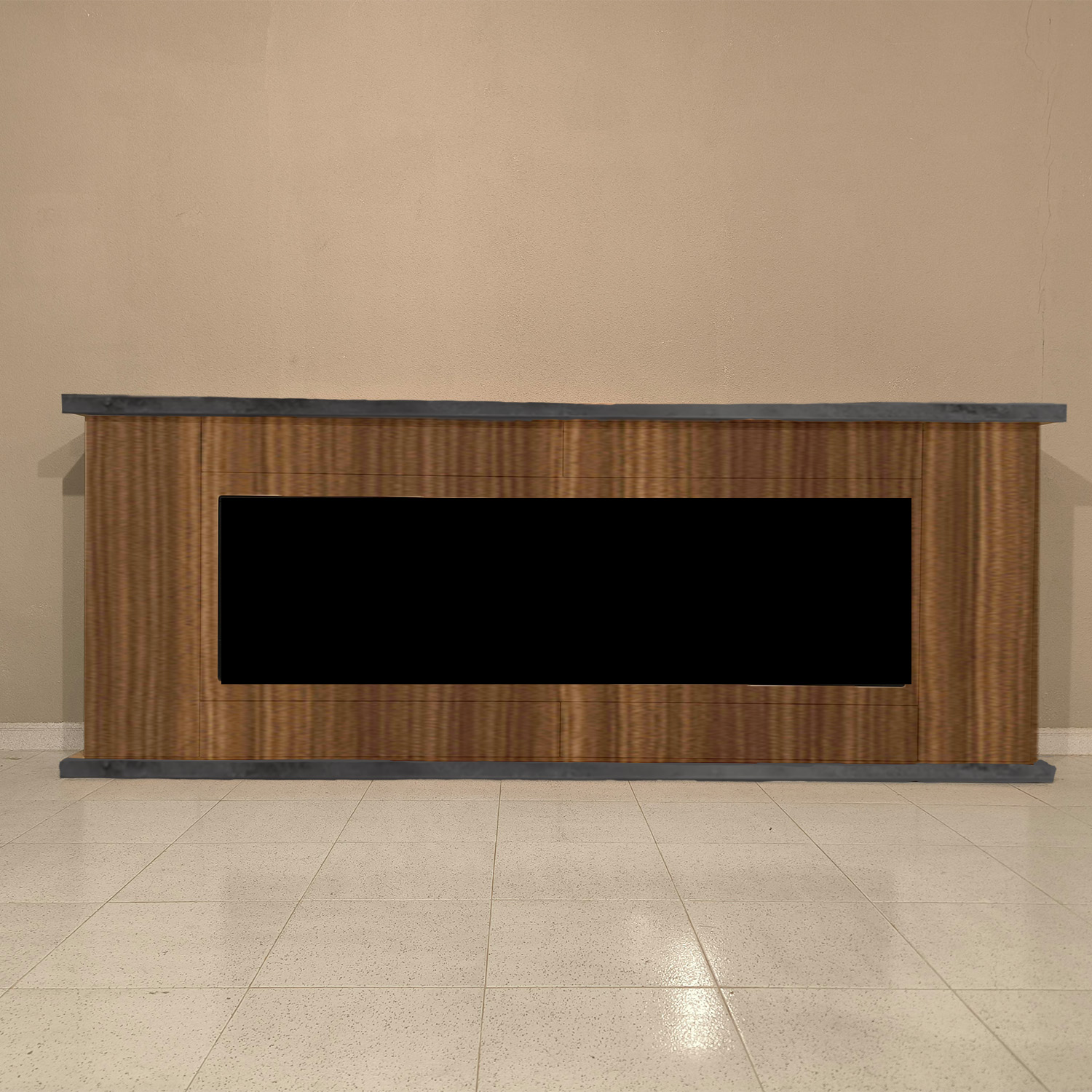 Cabinet With Space For Electric Fireplac