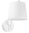 Berni White Wall Lamp 1x E27 20w