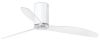 3 clear blade Fan Mini Tube Bright White