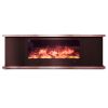 Low Cabinet With Electric Fireplace