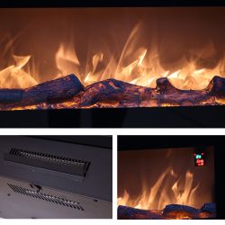 Pordoi Wall Electric Fireplace