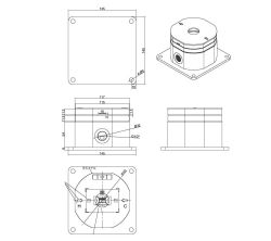 Sistema Fissaggio Rapido Docce Inox Cbox