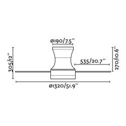 Ventilatore Da Soffitto Con Lampada