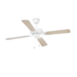 FARO  White Ceiling fan without light Yakarta is a product on offer at the best price