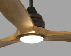 FARO  Ventilatore Con Pale In Legno Con Luce  un prodotto in offerta al miglior prezzo online