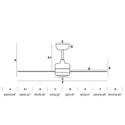 Ventilatore Basso Consumo Con Luce Led