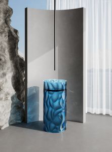SINED  Lavabo autoportant Sined Zefiro Bleu est un produit offert au meilleur prix