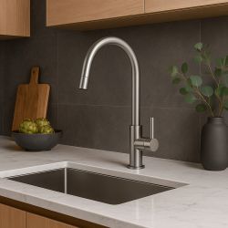 SINED  Robinet Mélangeur De Cuisine Haut En Inox est un produit offert au meilleur prix