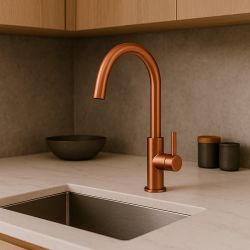 SINED  Rubinetto miscelatore cucina basso inox è un prodotto in offerta al miglior prezzo online